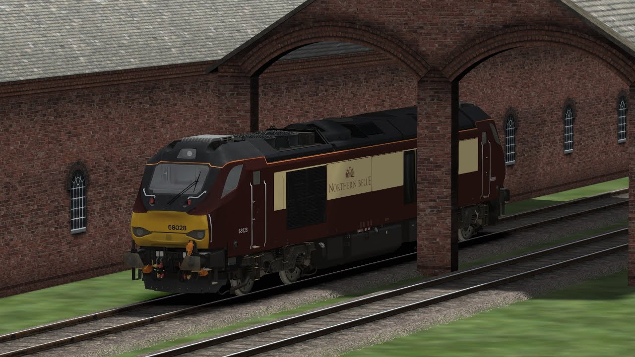 Railfreight Reskins: Northern belle class 68