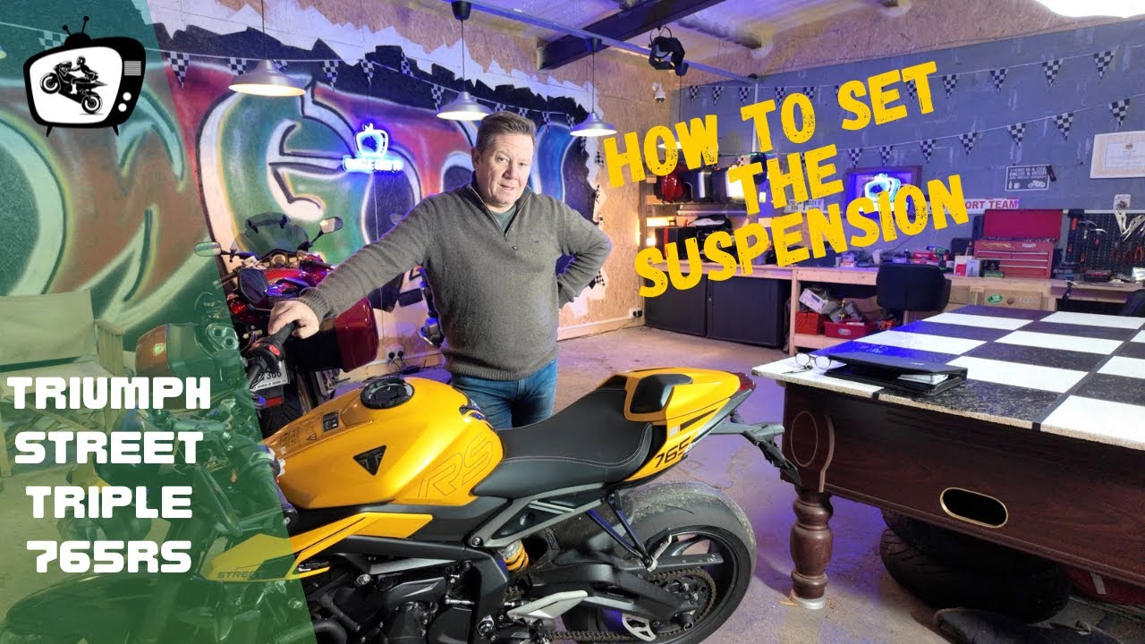 Street Triple 765 RS. РУКОВОДСТВО по настройке подвески и тест-драйв.
