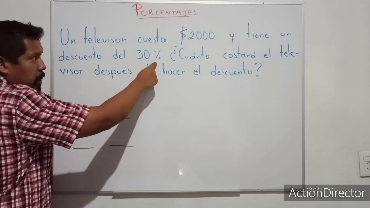 PROBLEMAS CON PORCENTAJES
