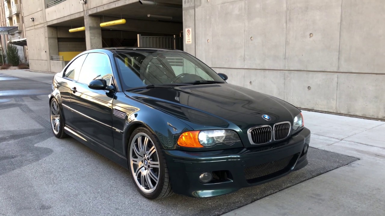 2003 BMW E46 M3 Oxford Green overall condition