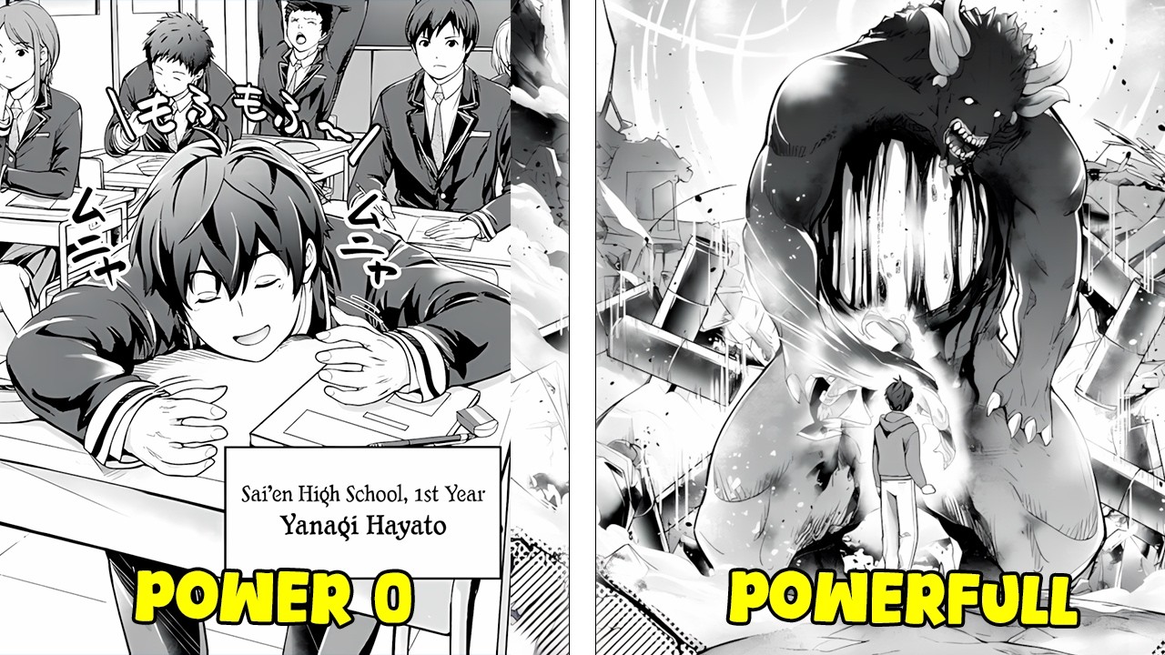 POWER “0” Student Secretly Commands GODS And Draws The KING OF DESTRUCTION   Manga Recap