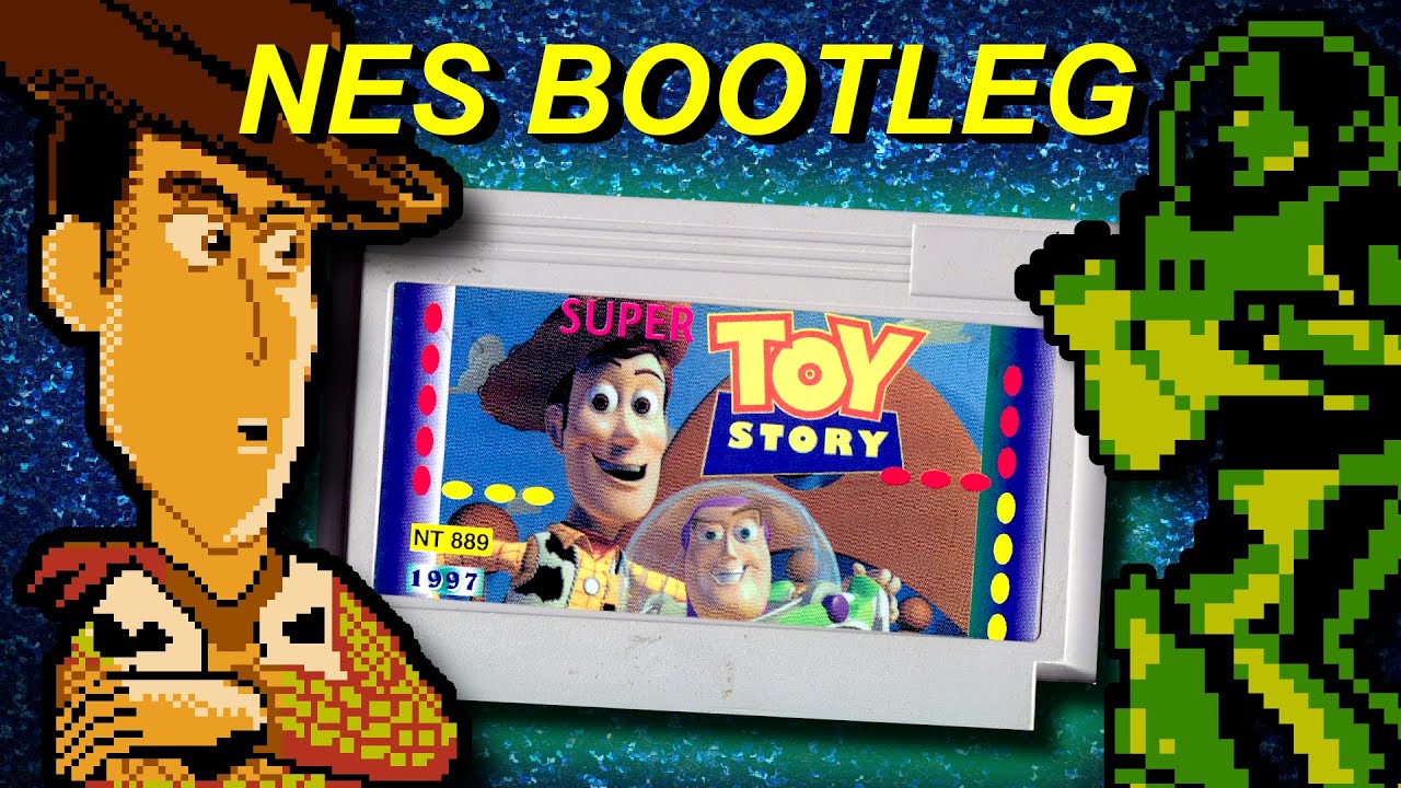 There is a Bootleg Toy Story NES Game...