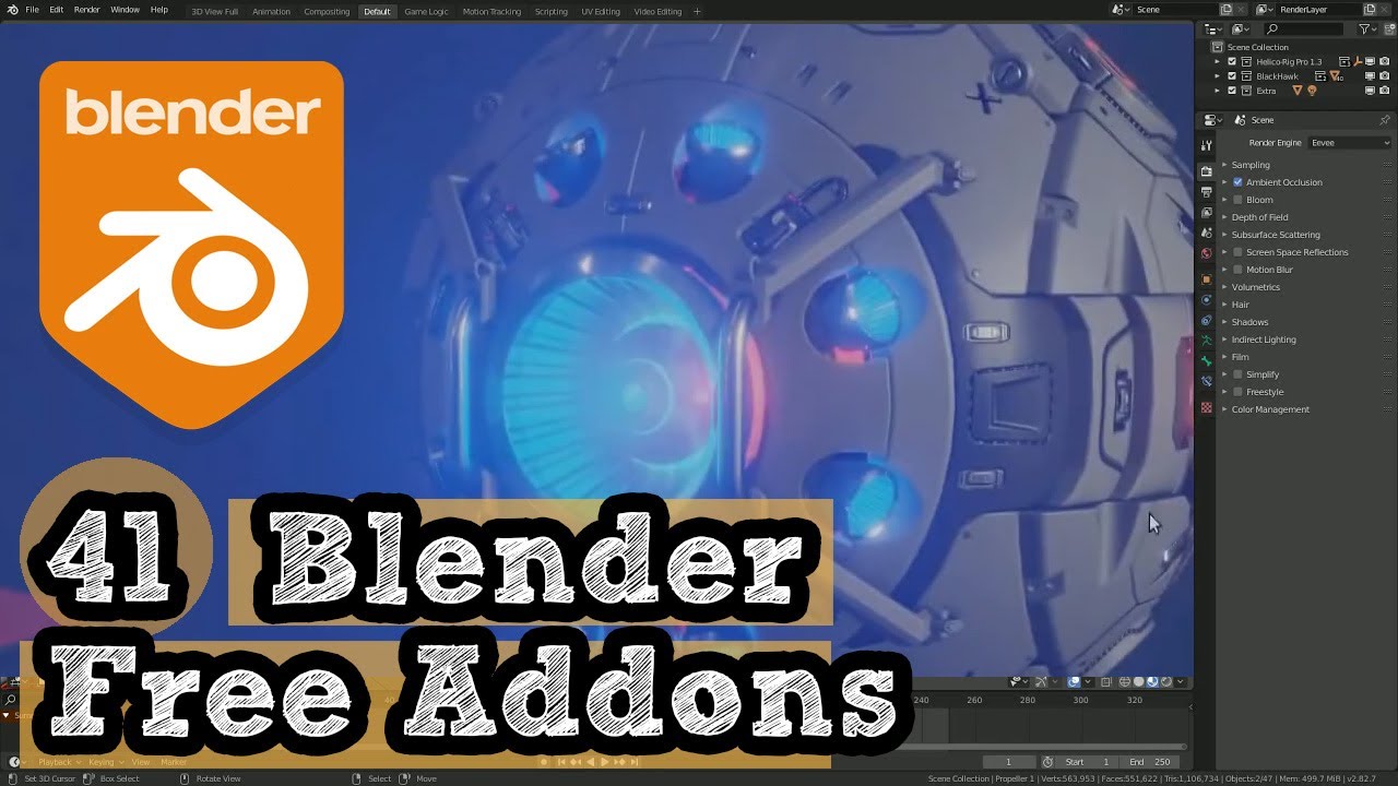 Best Blender Free Addons l Part 2