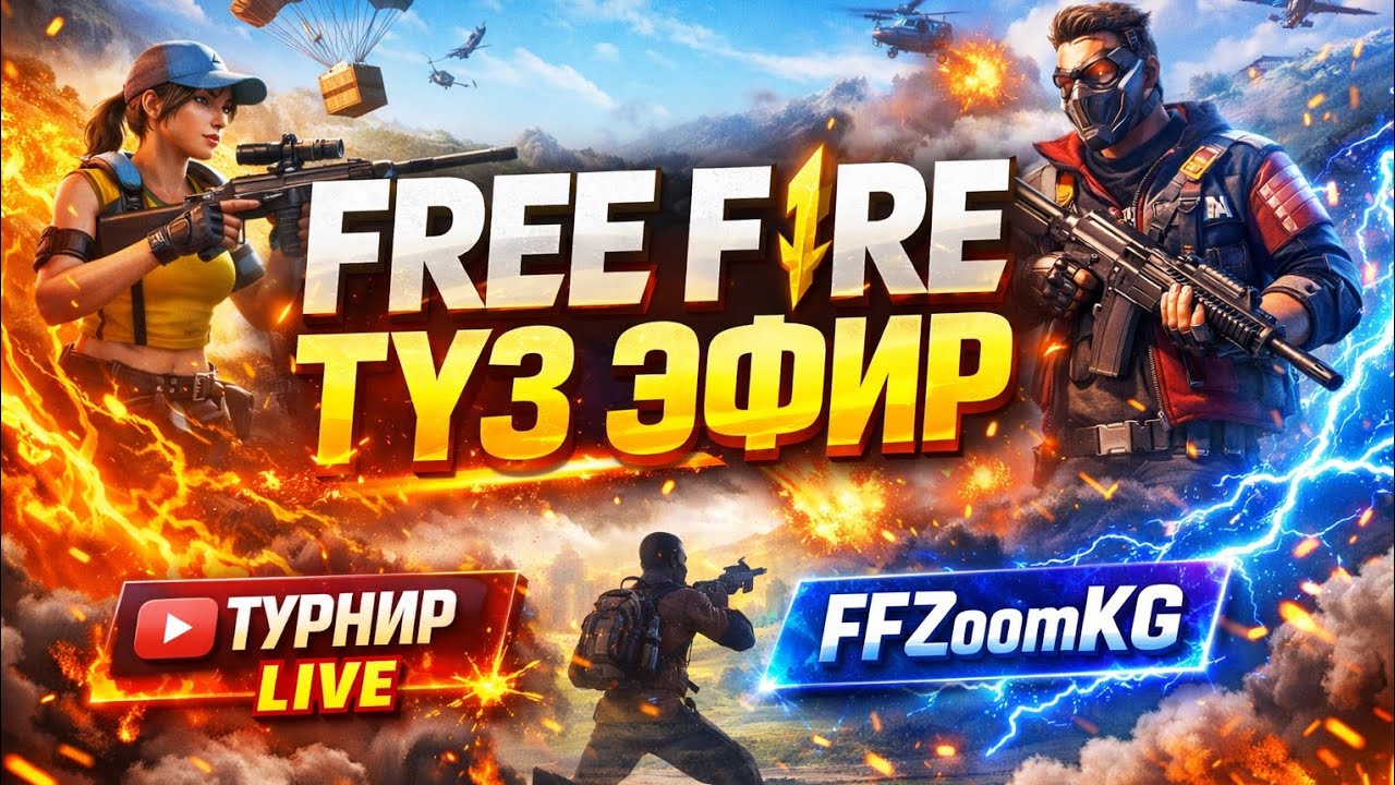 FREE FIRE 🔥 Турнир FFZOOMKG 