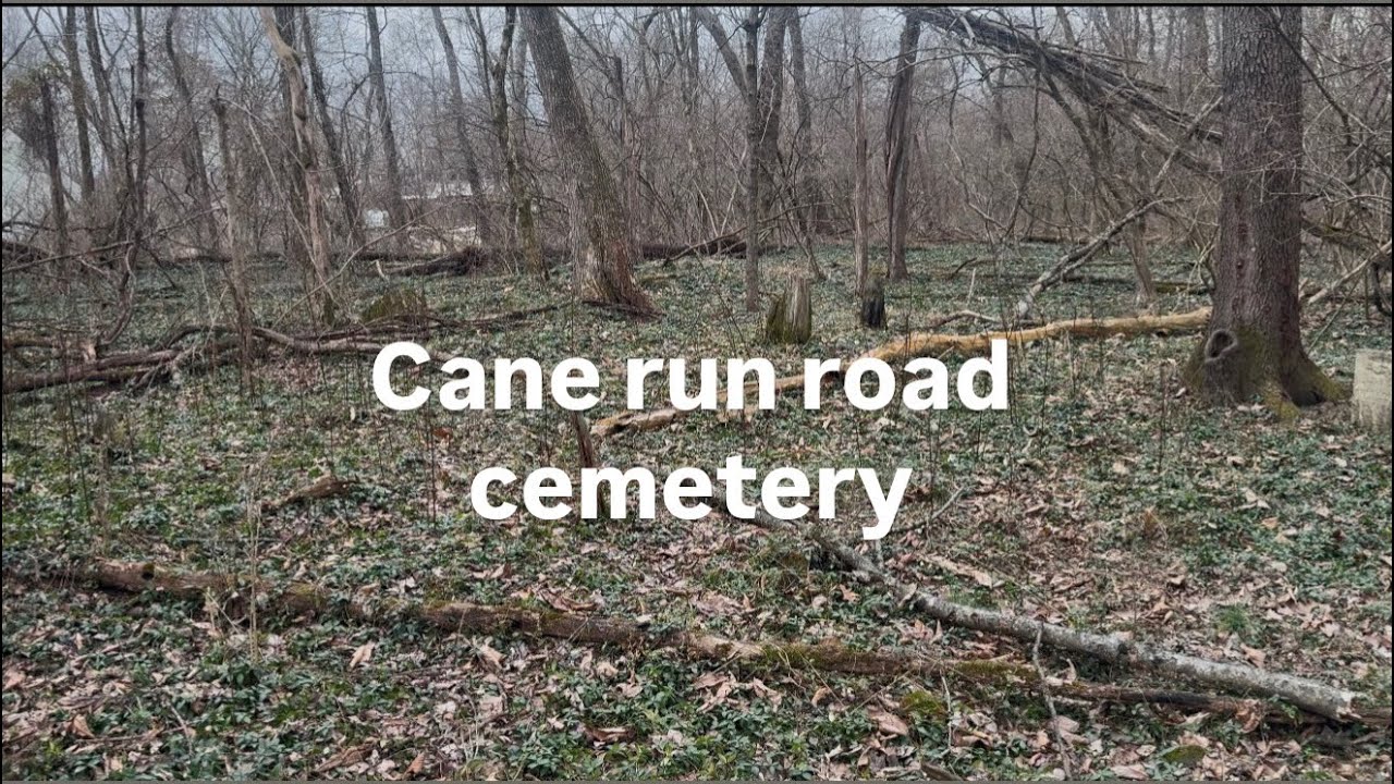 Cane run road cemetery, Louisville, KY.. lost with time 