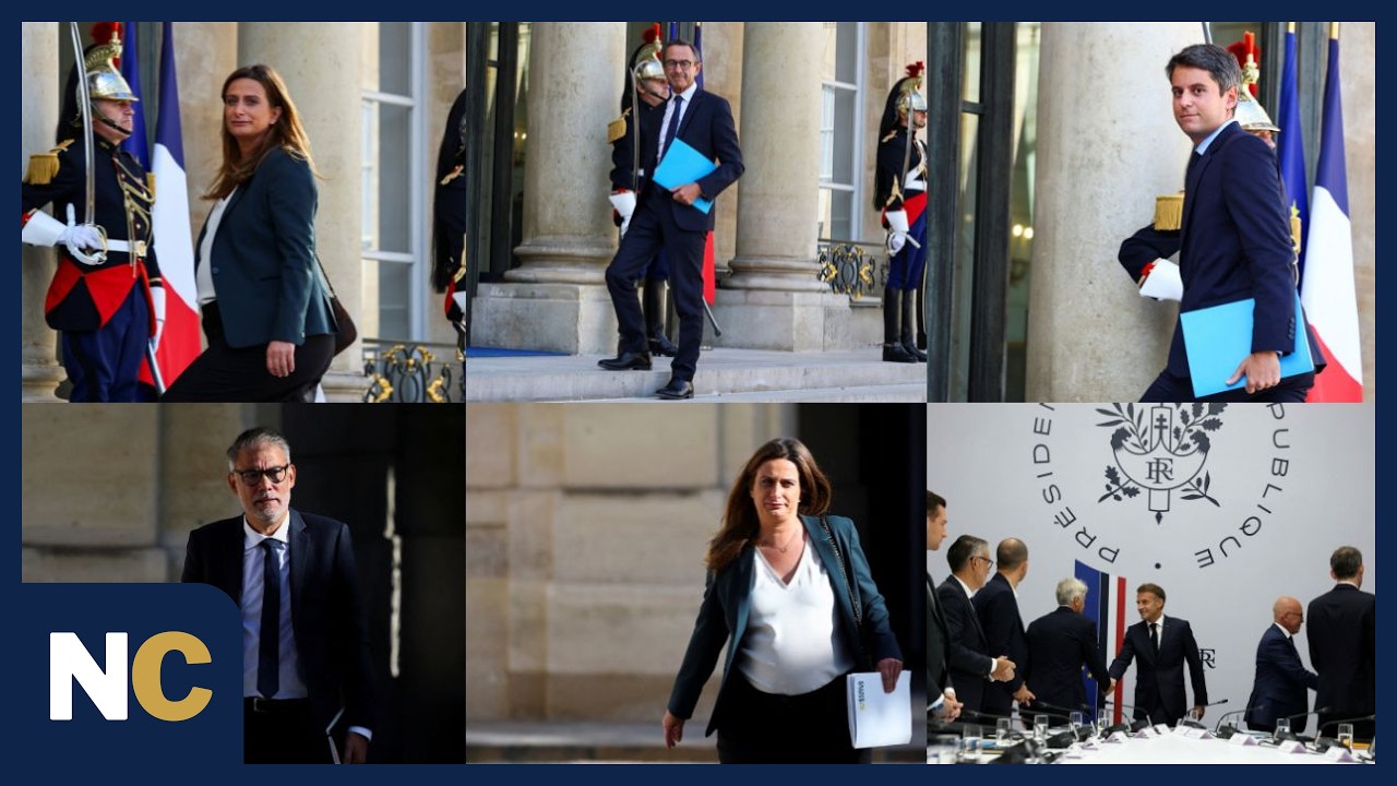 JUST IN: Macron Meets French Political Leaders in Paris Amid Global Security Crisis | AC1W