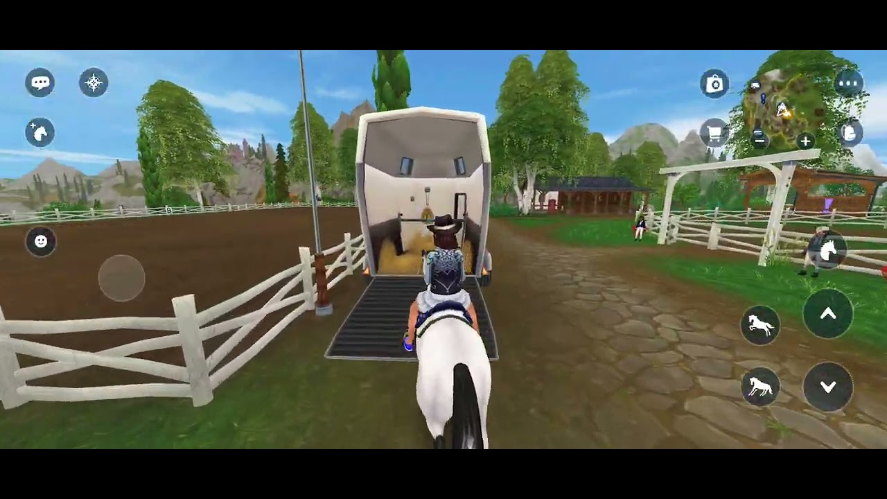 Back on Star Stable, sorry about my voice. I'm fighting a cold 