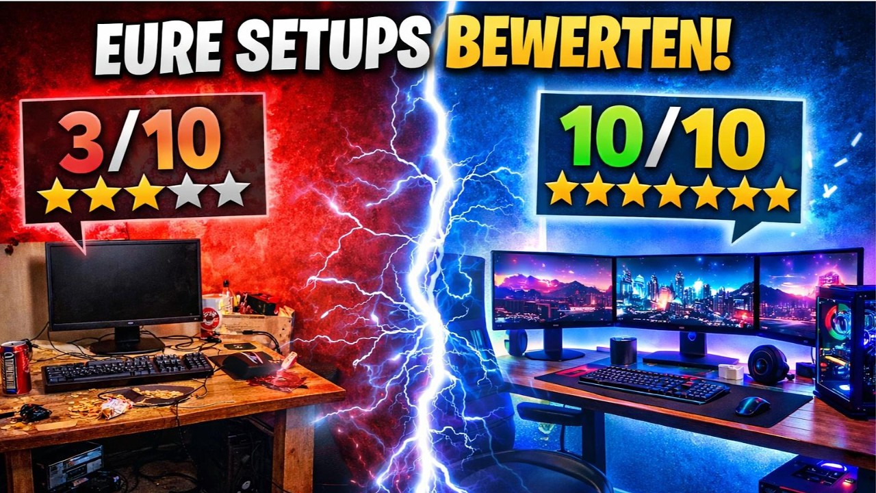 Ich bewerte die SETUPS meiner Community! 🔥