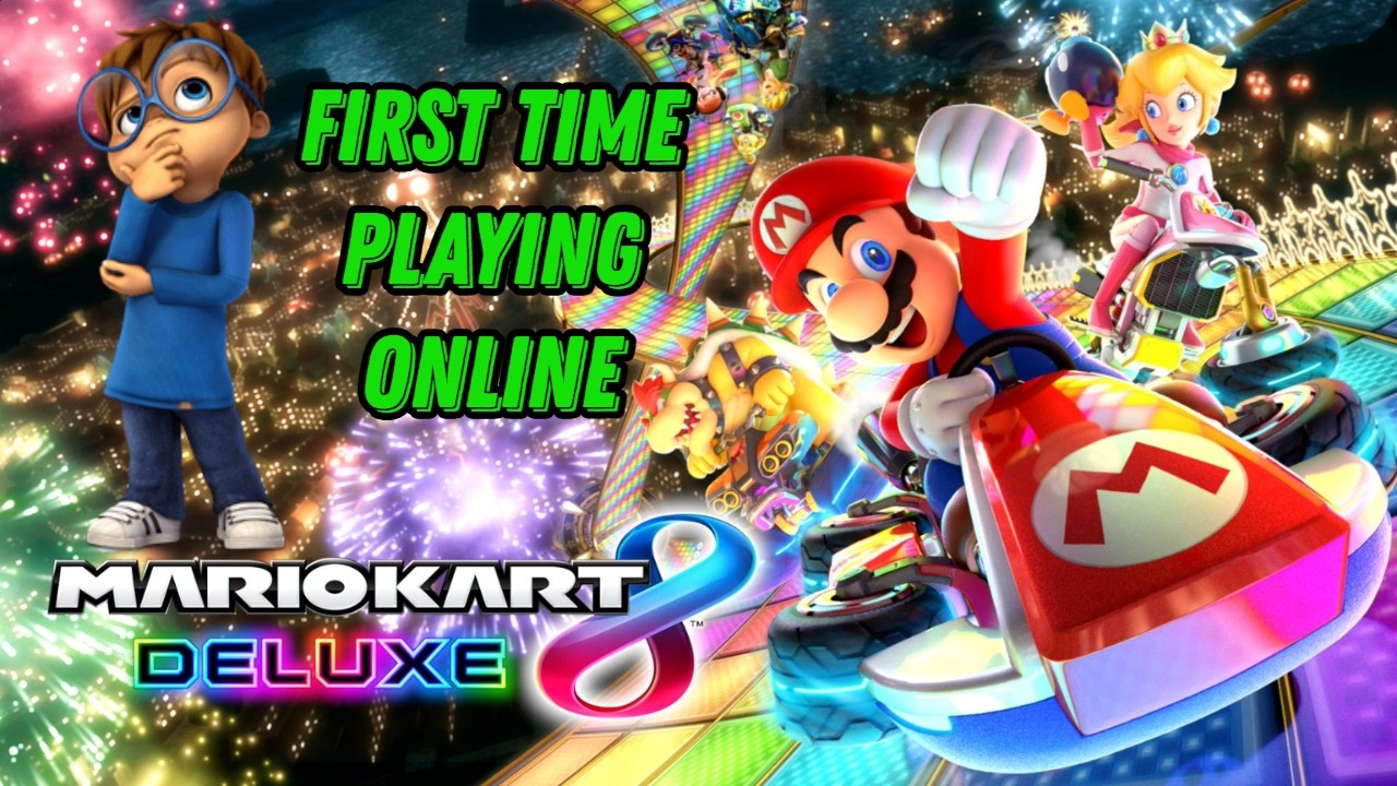 Playing Mario Kart 8 Deluxe online for the very first time