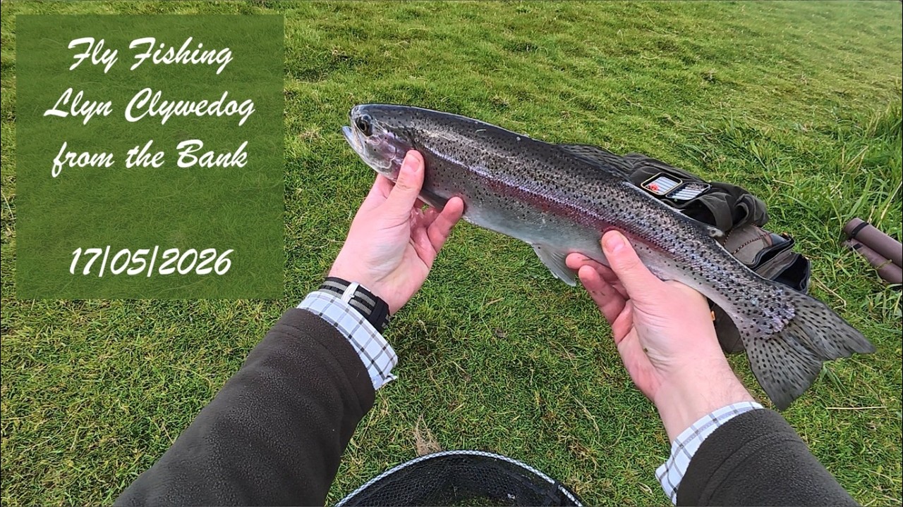 Fly Fishing at Llyn Clywedog from the Bank - 17/05/2026