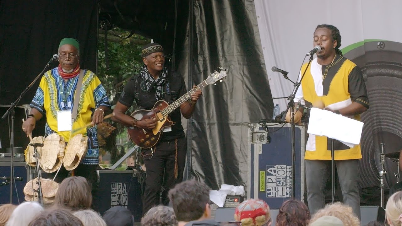 THE GARIFUNA COLLECTIVE perform at TD London Sunfest 2023