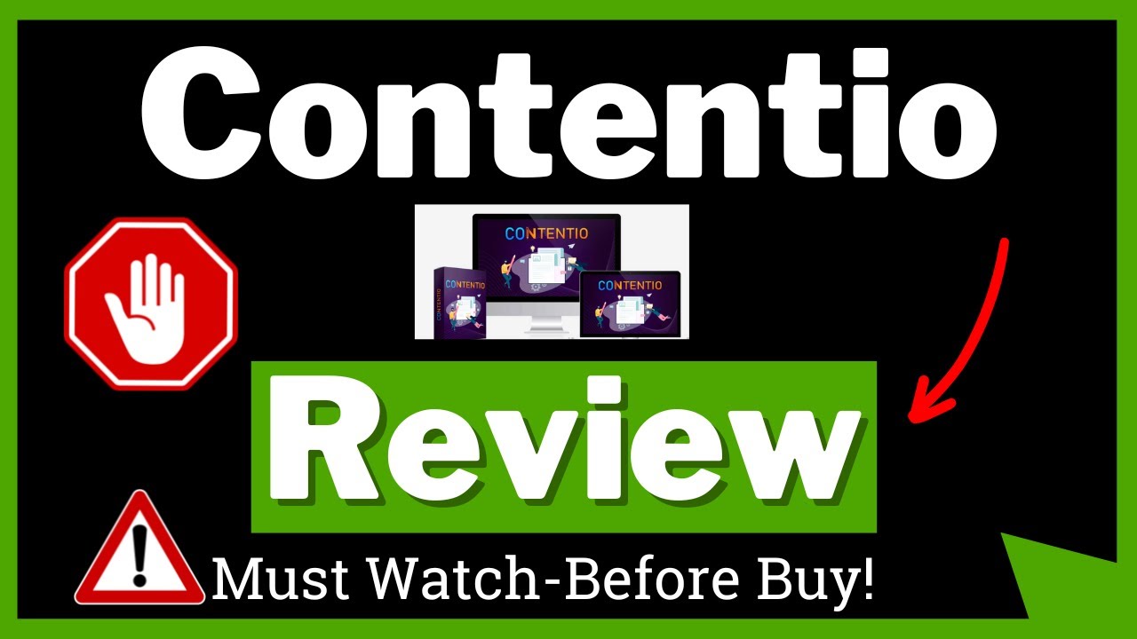Contentio Review - {Wait} Legit Or Hype? Truth Exposed!