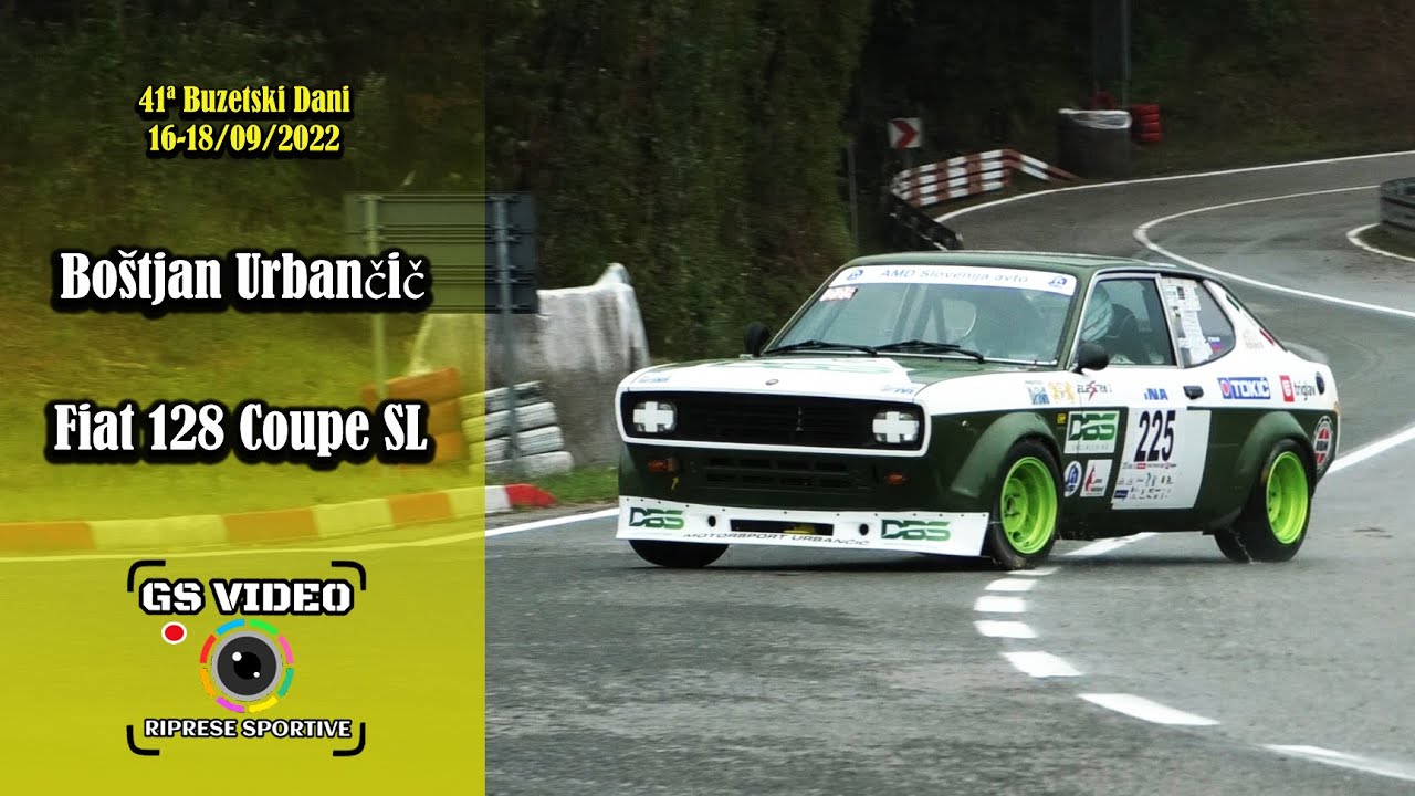 41ª Buzetski Dani | Boštjan Urbančič | Fiat 128 Sport Coupe SL