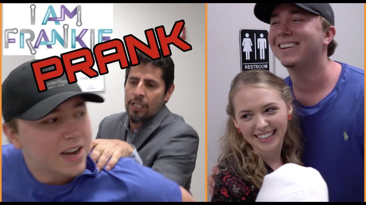 Prank on I am Frankie set | Nicole Alyse Nelson