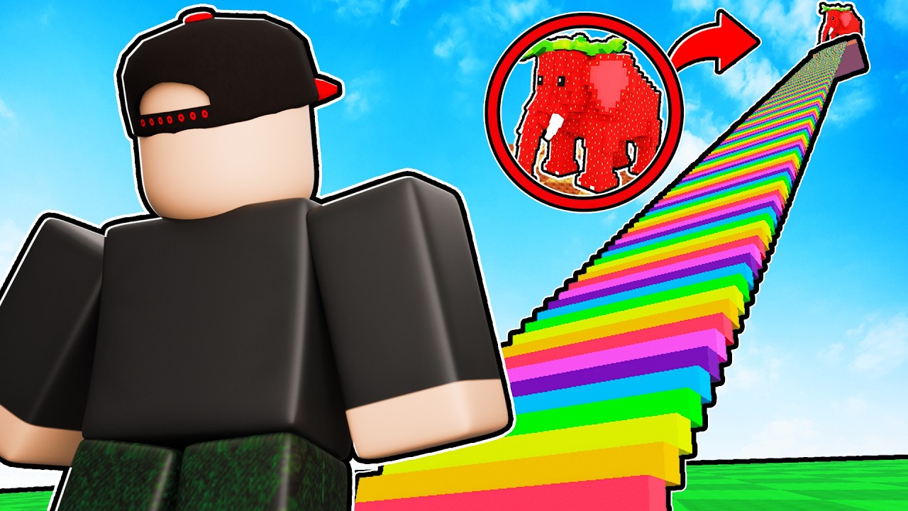 ZBUDUJ 999,999,999 SCHODÓW DO NIEBA, ŻEBY ZDOBYĆ TEGO BRAINROTA w Roblox