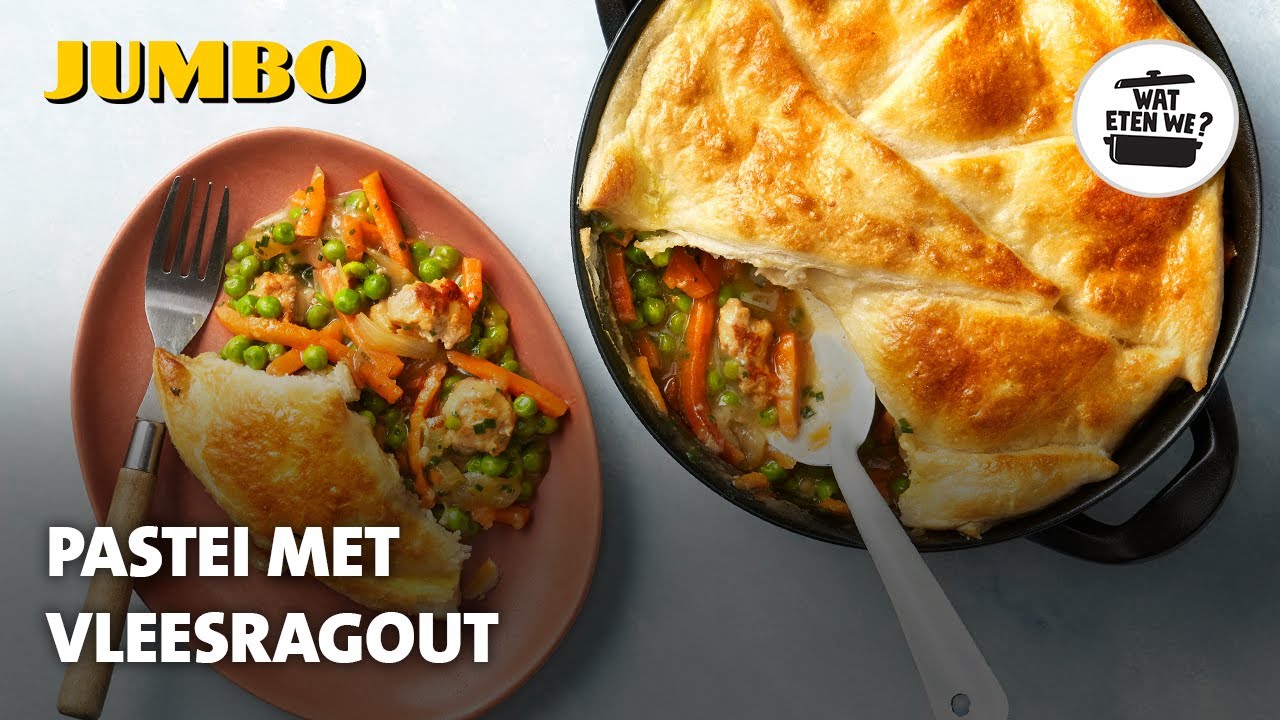 Wat eten we? Pastei met vleesragout