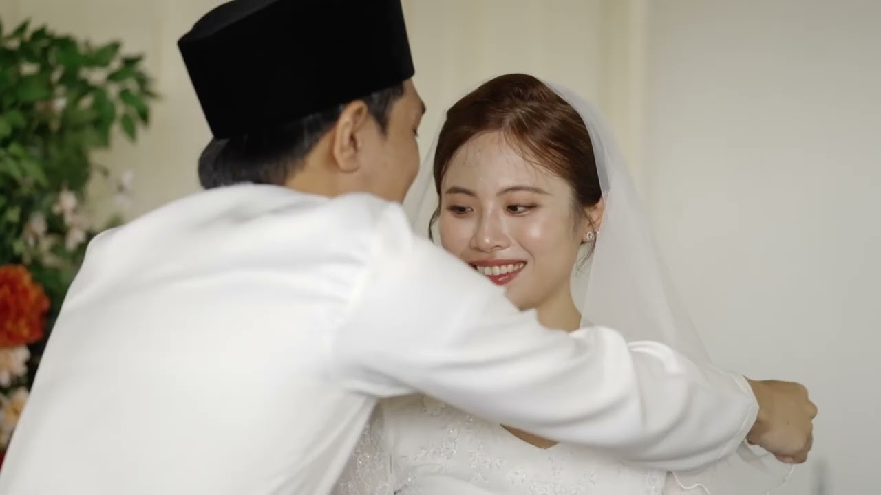 Zahir & Chu Ching - Solemnisation & Tea Ceremony - Malay-Chinese Couple