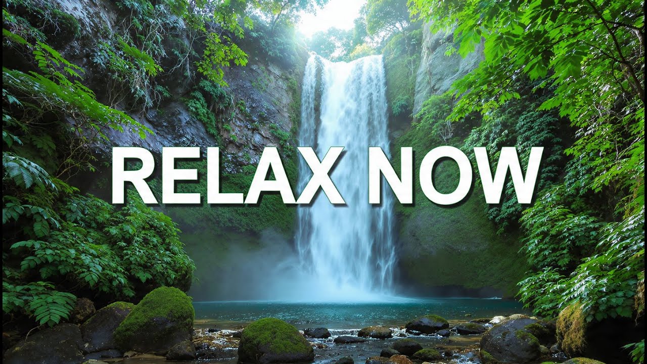 Relax Now 🌿 Soothing Piano Music with Natural Water Sounds