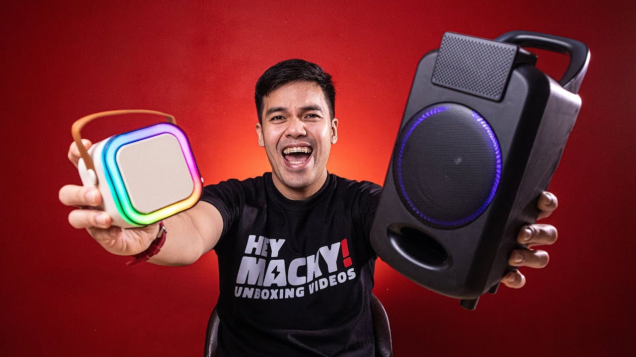 ⚡KARAOKE KAHIT SAAN! Tylex XM09 Portable Karaoke & Tylex XM20 Wireless Bluetooth Speaker Unboxing!