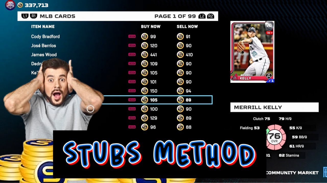 MLB THE SHOW 25: The BEST Stub Methods!