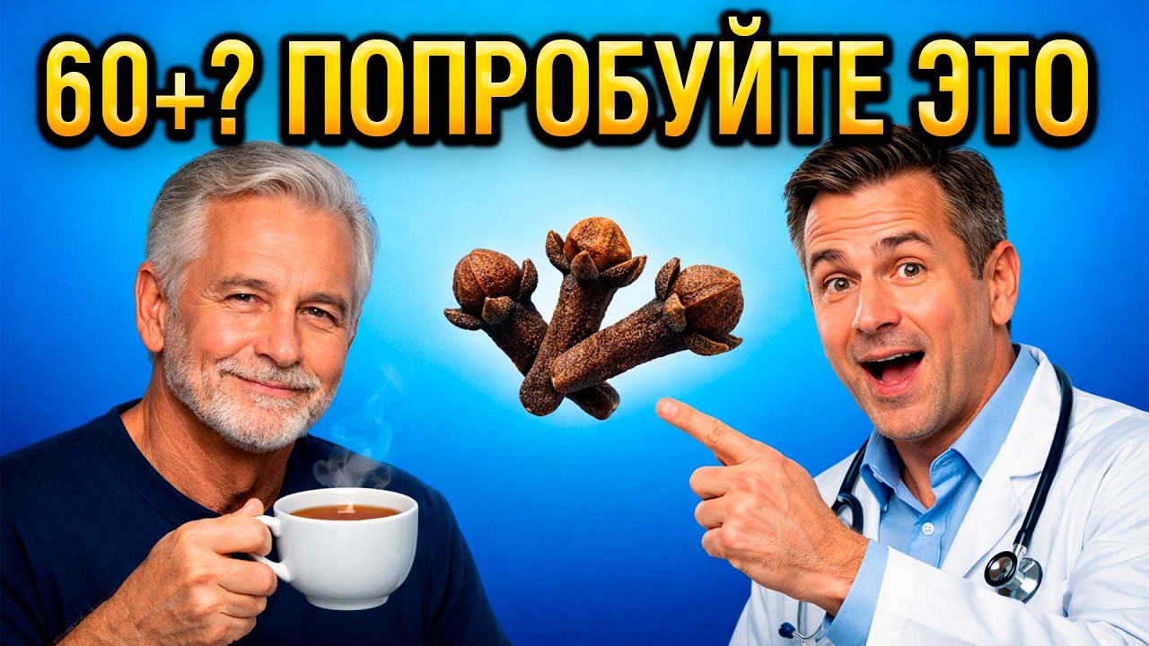 Мужчинам 60+: Одна специя для энергии, силы и уверенности?