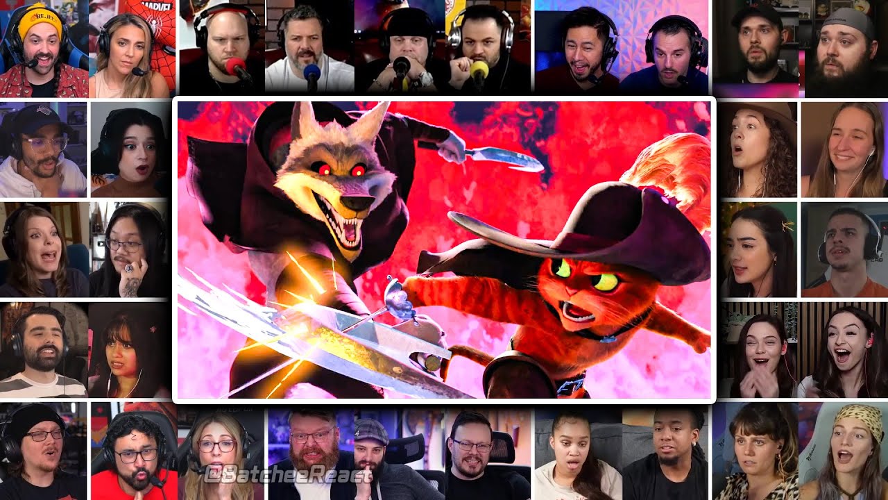 Puss in Boots vs Death Final Battle | Puss in Boots: The Last Wish (2022) Reaction Mashup