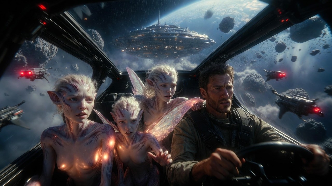 The Orphaned Aliens Saved by a Human Captain | Sci‑Fi Story of Hope