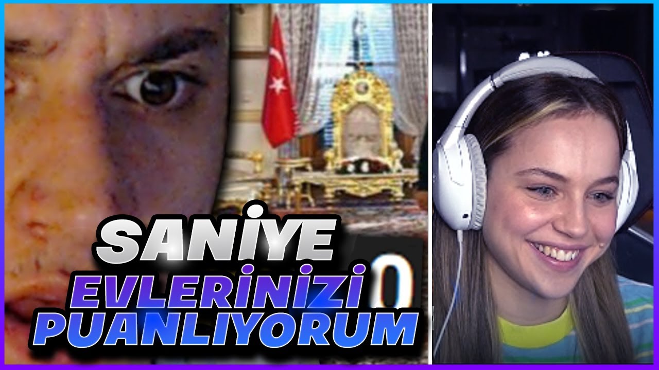 Anna Deniz - SANİYE EVLERİNİZİ PUANLIYORUM... izliyor