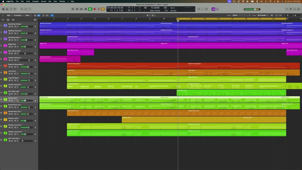 Textura for Omnisphere 2 - Demo 2