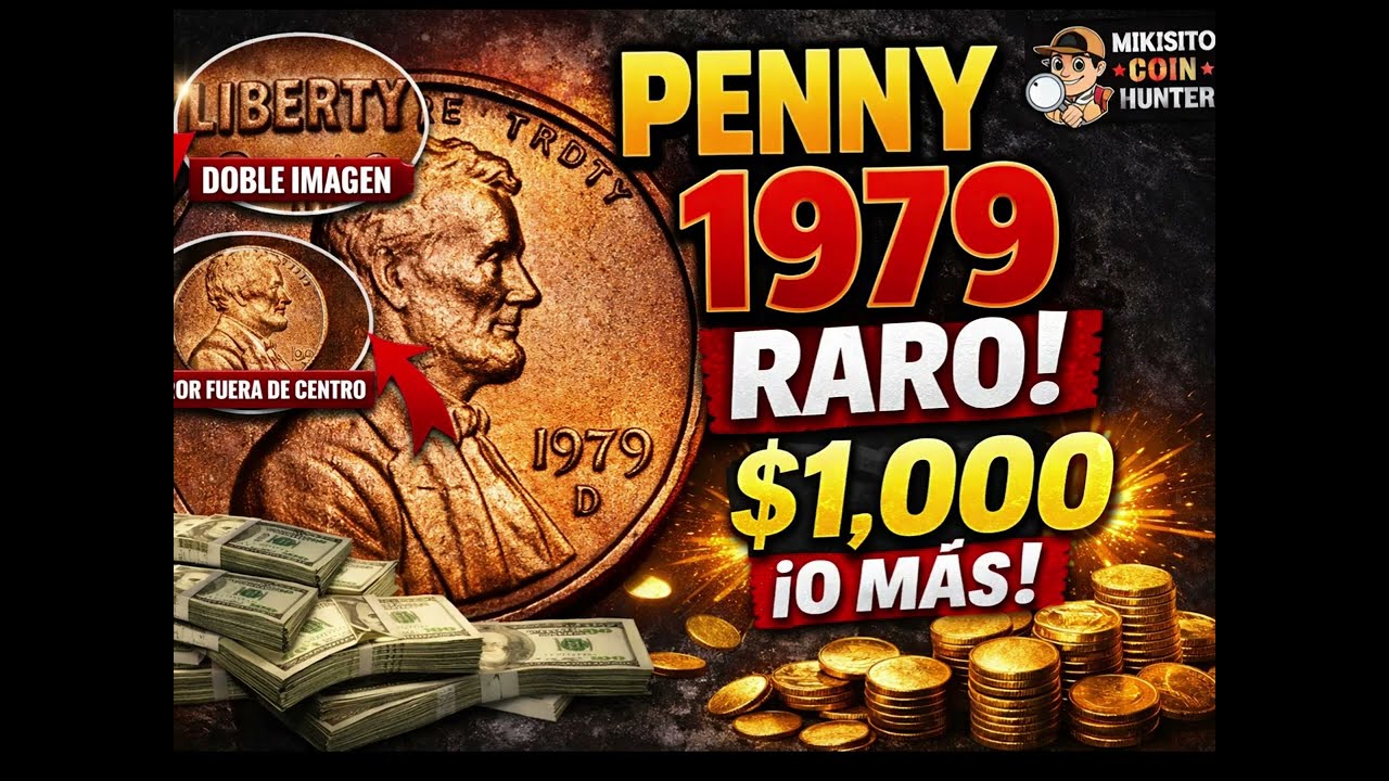 🔥 ¿TIENES UN PENNY DE 1979? PODRÍA VALER HASTA $1,000 💰
