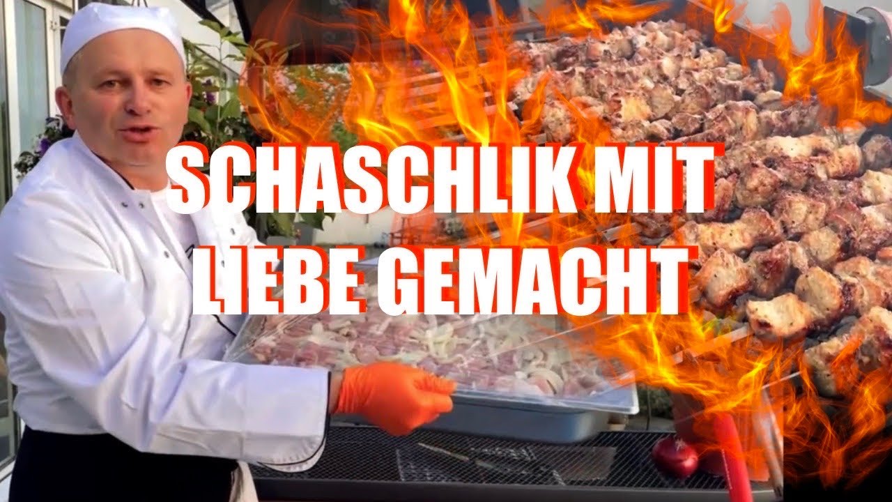 Schaschlik mit Liebe gemacht! Besonderes Rezept