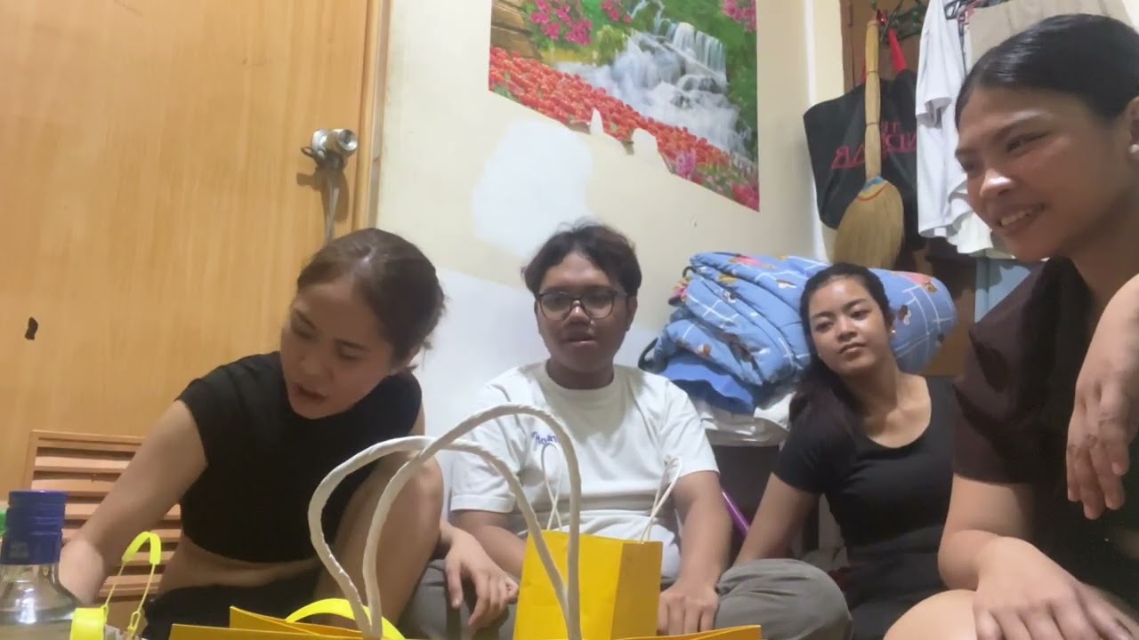 with my gals