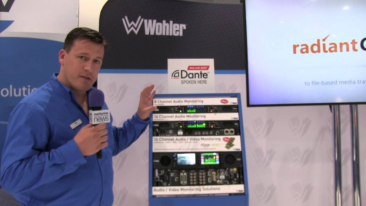 Wohler Technologies New AMP1 & AMP2 Series Monitoring Solutions