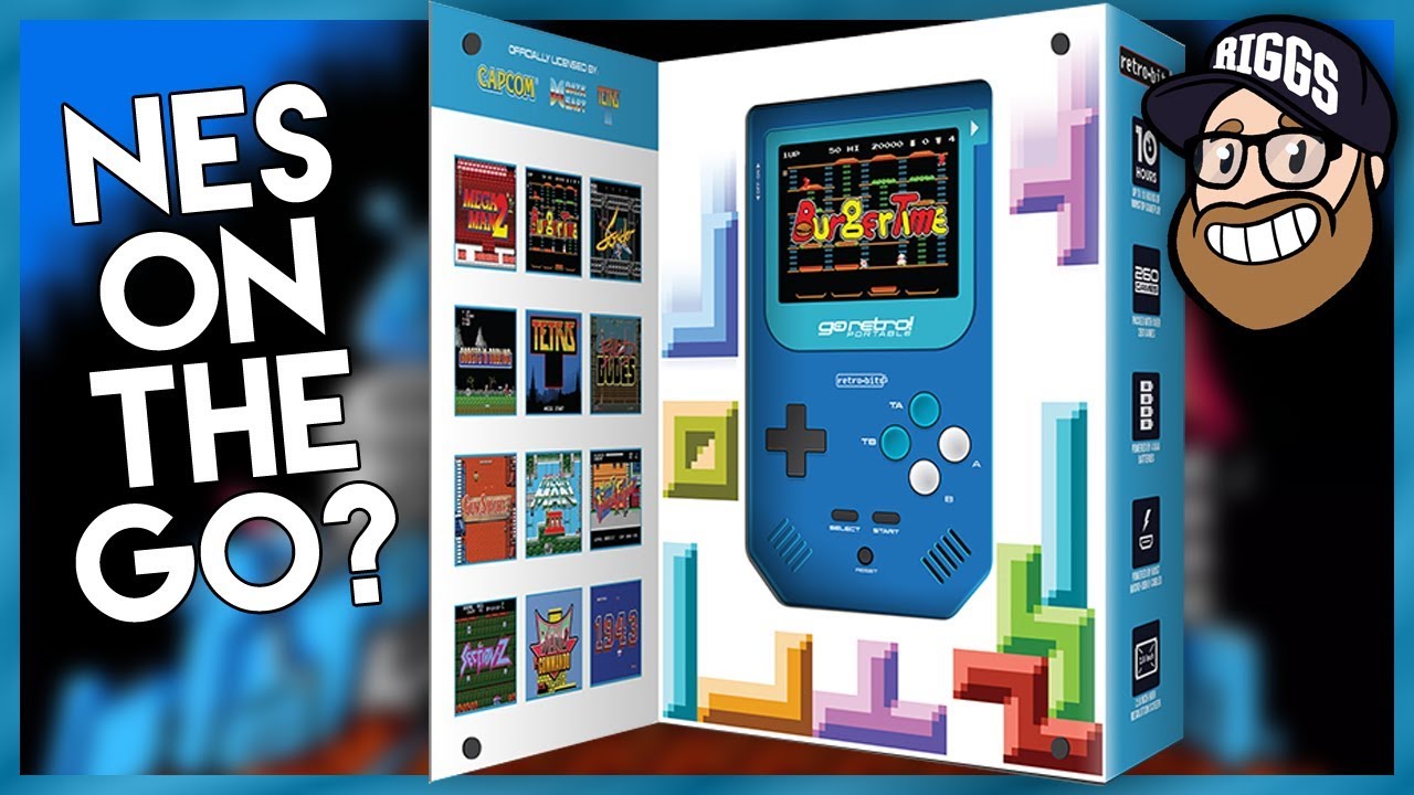 GoRetro! Portable by Retro-Bit - RIGGS