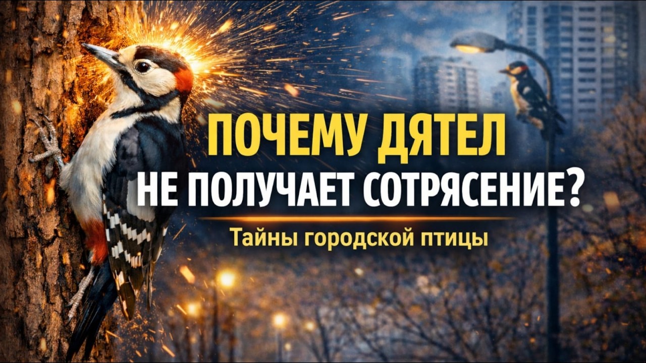 Дятел: лесной барабанщик, которого вы слышали, но не замечали