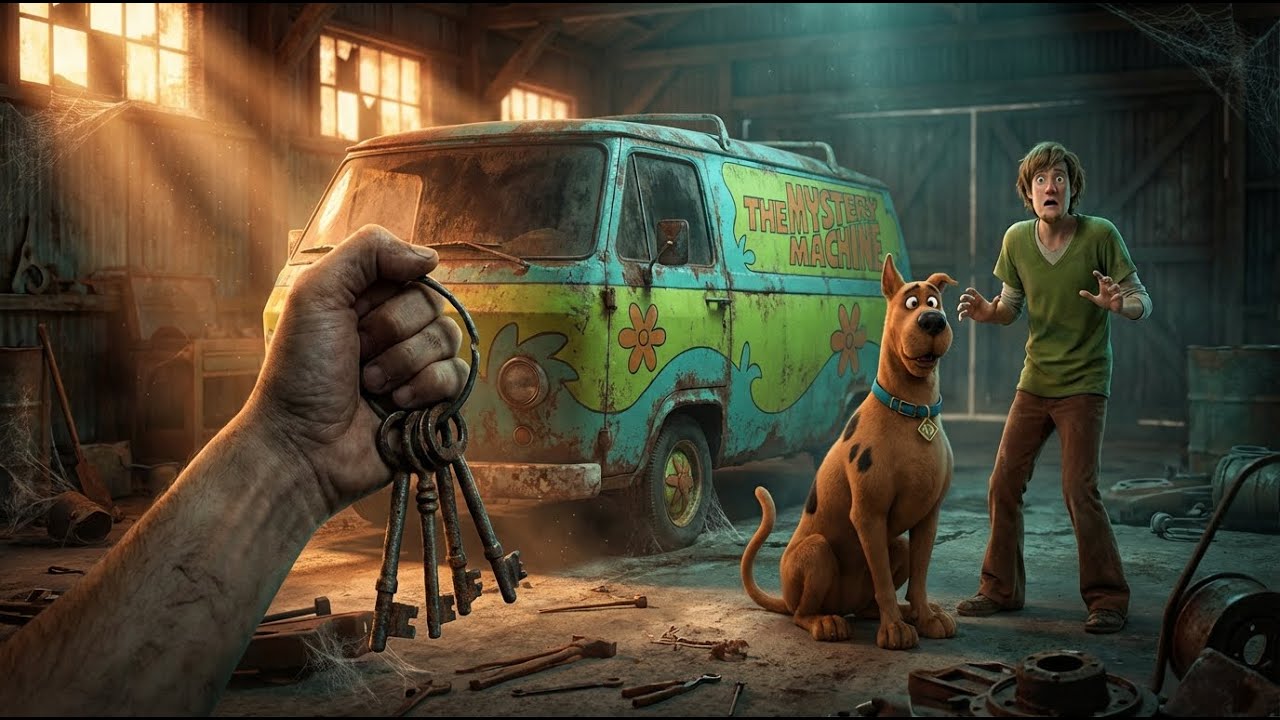 Abandoned Mystery Machine Found After 15 Years - Full Restoration to Scooby-Doo Perfection | ASMR