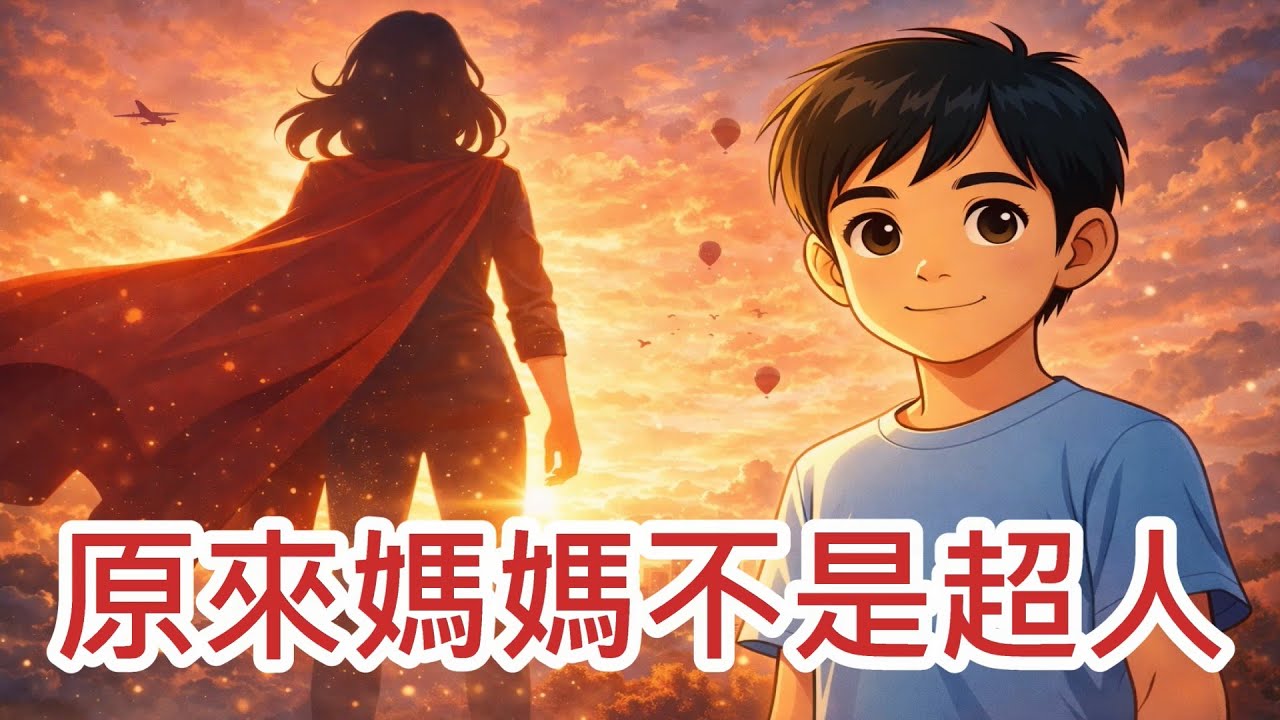 【聽安淇說-小劇場】親情教育｜原來媽媽不是超人｜兒童故事│親子