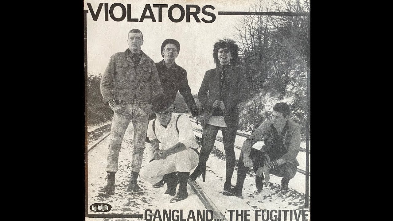 Violators - Gangland - No Future Records 1982
