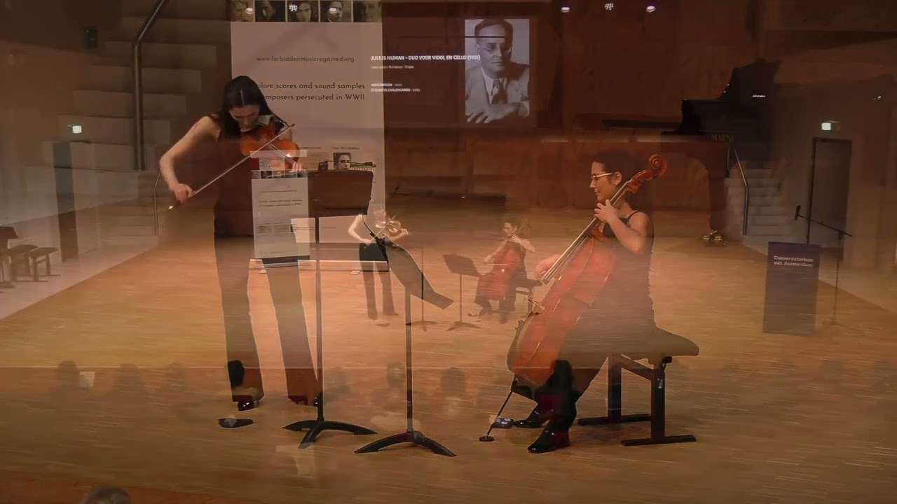 Julius Hijman - Duo voor viool cello (1935) + introduction