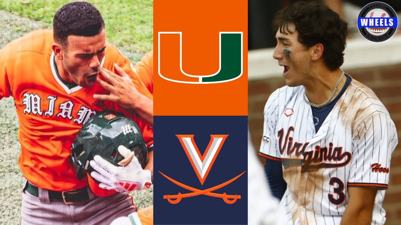 Miami vs Virginia (AMAZING!) | G2 | 2025 College Baseball Highlights