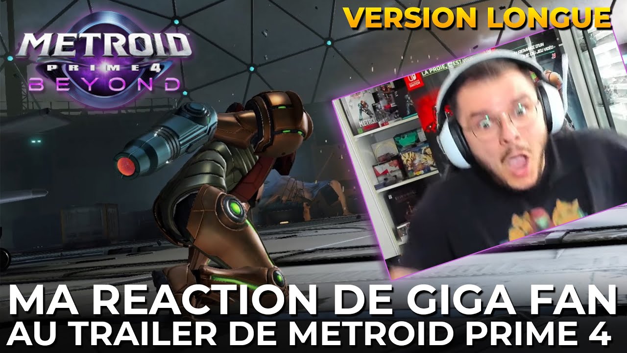 Ma réaction de giga fan au trailer de Metroid Prime 4 (version longue)