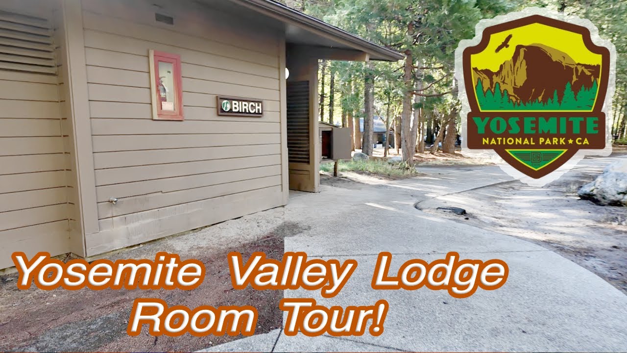 Впервые остановились в Yosemite Valley Lodge и получили экскурсию по отелю!