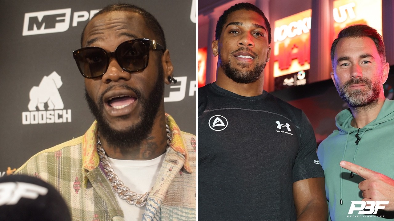 DEONTAY WILDER GOES OFF OVER TYSON FURY QUESTION: "NOT TALKING ABOUT HIM", MESSAGE TO ANTHONY JOSHUA