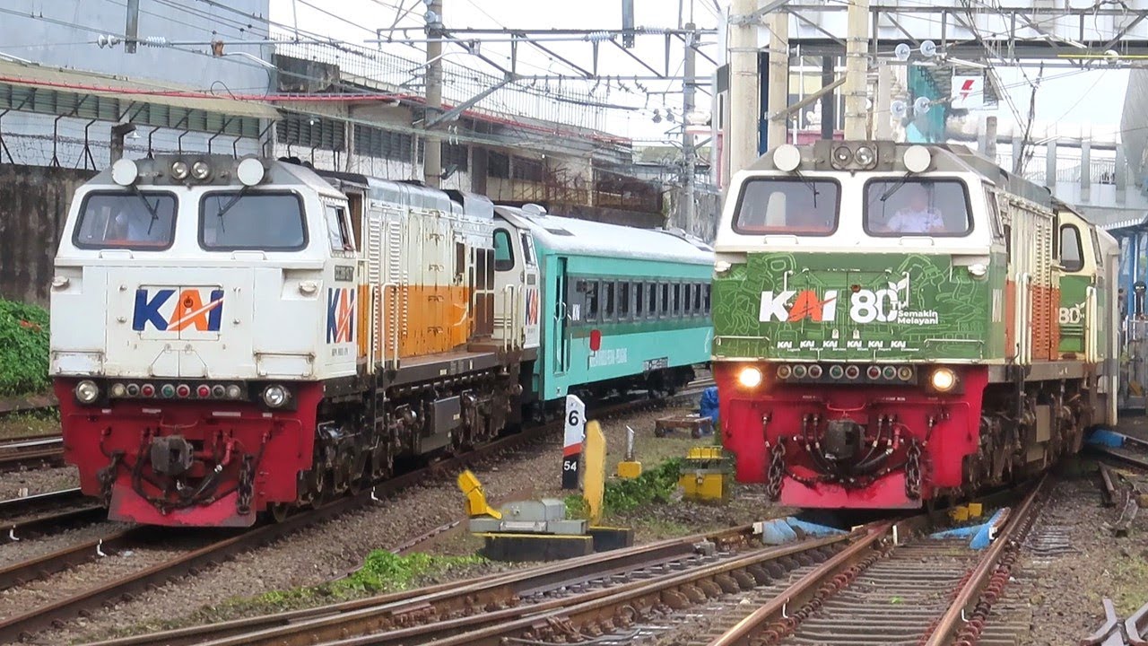 PASUKAN KERETA API PADATI STASIUN BOGOR !! Perjalanan Perdana Kereta Petani dan Pedagang ke Sukabumi