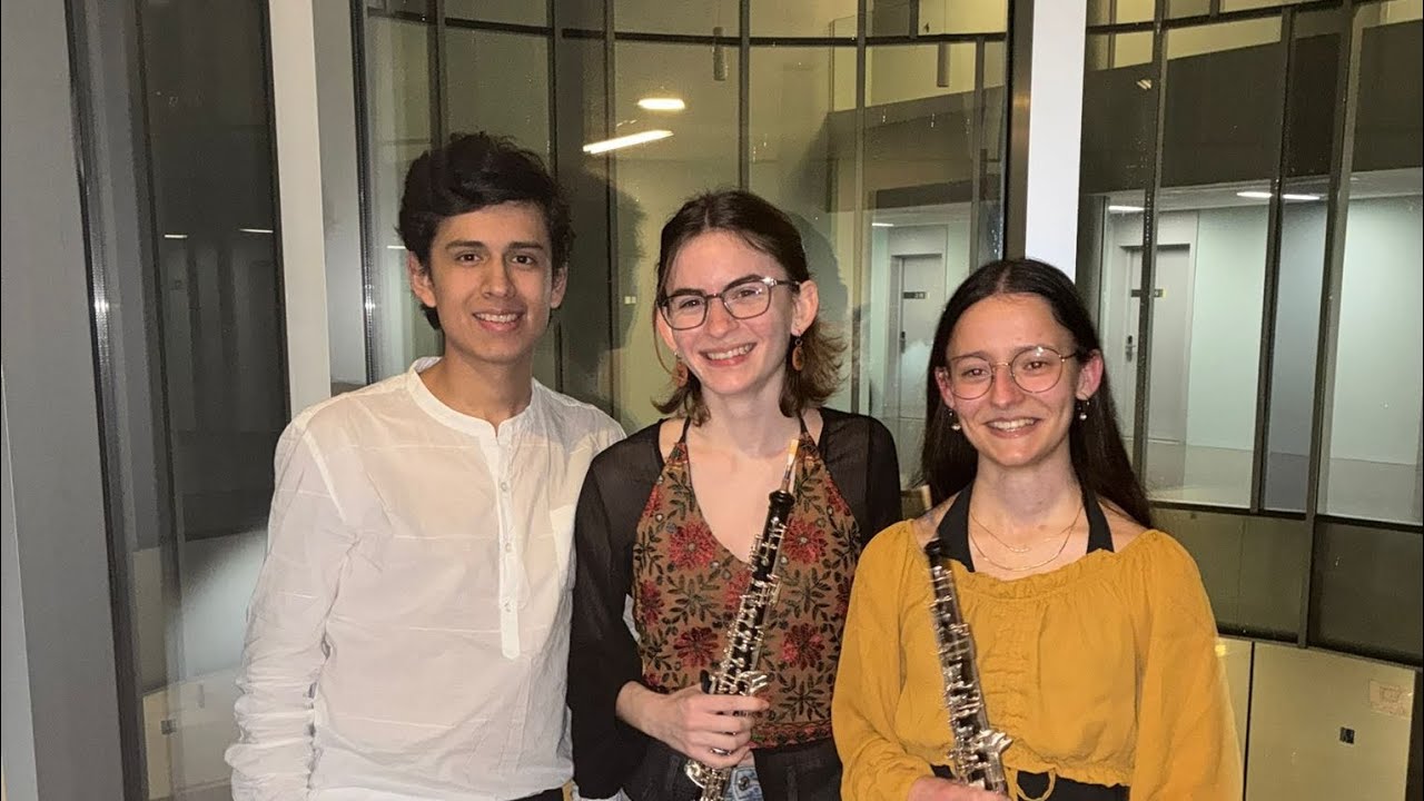 Trio Lirio: Thomas Albinoni, Concierto para 2 oboes No. 3 Op. 9 - 1. y 2. movimientos