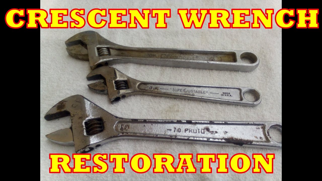 Restoring Crescent wrenches!