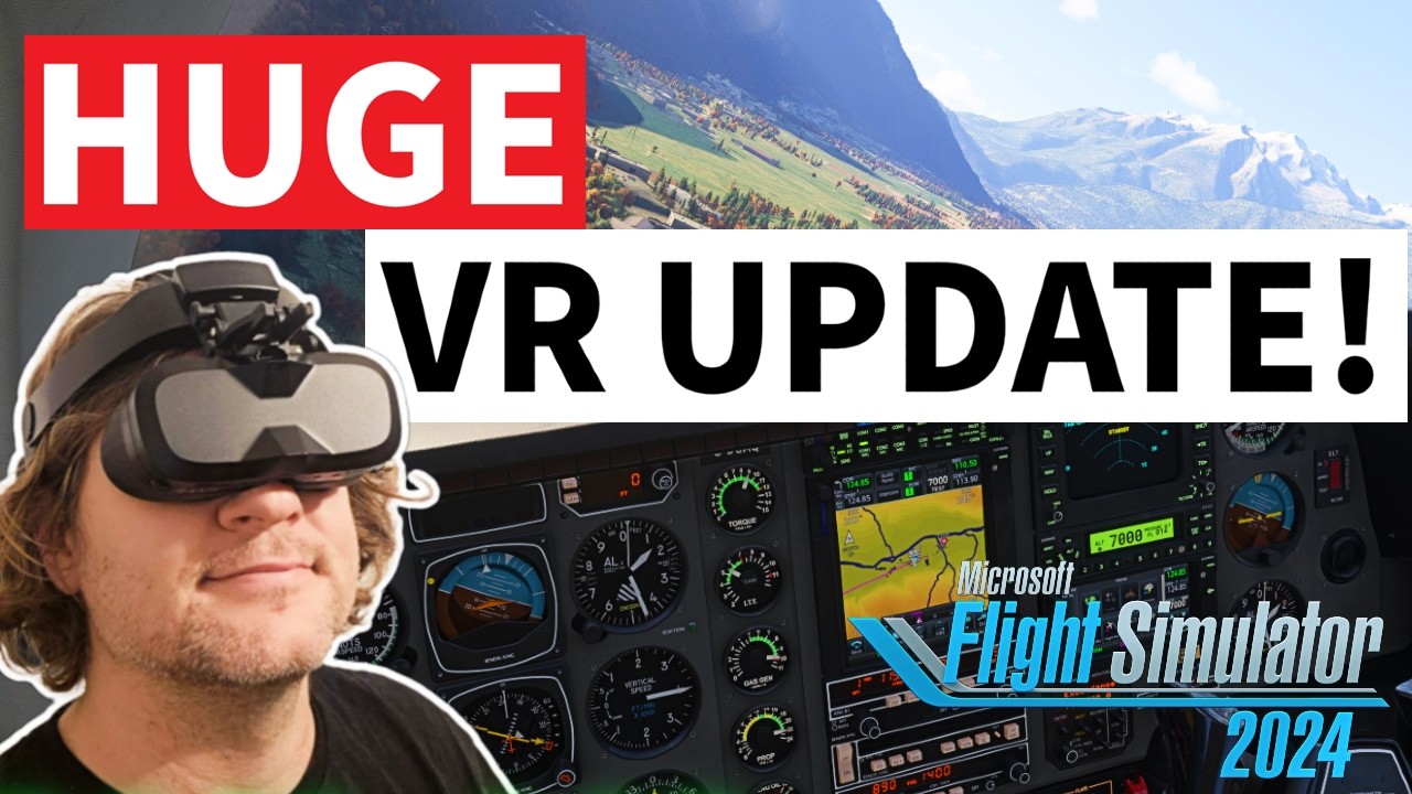 Sim Update 6 Beta IS LIVE! BIG CHANGES For VR? Meganex 8K & Pimax Dream Air - MSFS 2024 