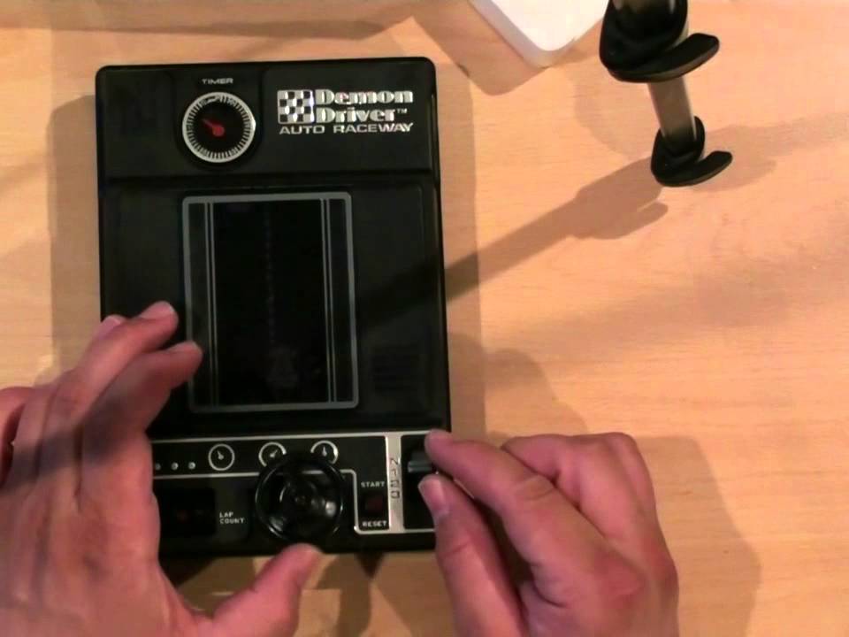 My Demon Driver Auto Raceway Game from 1978