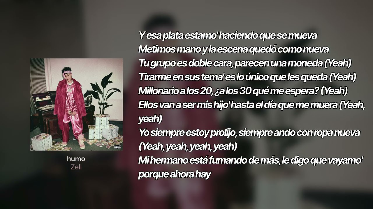 Zell - humo (Letra)