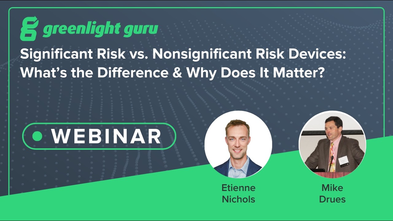 Significant Risk vs. Nonsignificant Risk Devices: What’s the Difference & Why Does It Matter?